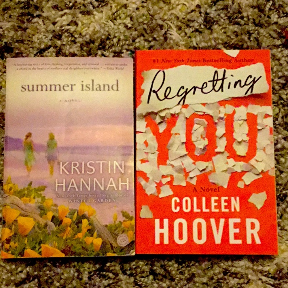 2 book bundle fiction, Kristin Hannah and Colleen Hoover.